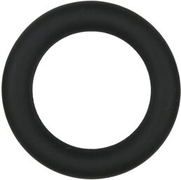 Anneau pénien en silicone noir moyen