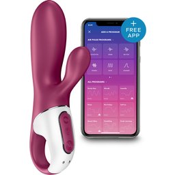 Vibromasseur Rabbit Chauffant Connecté Hot Bunny