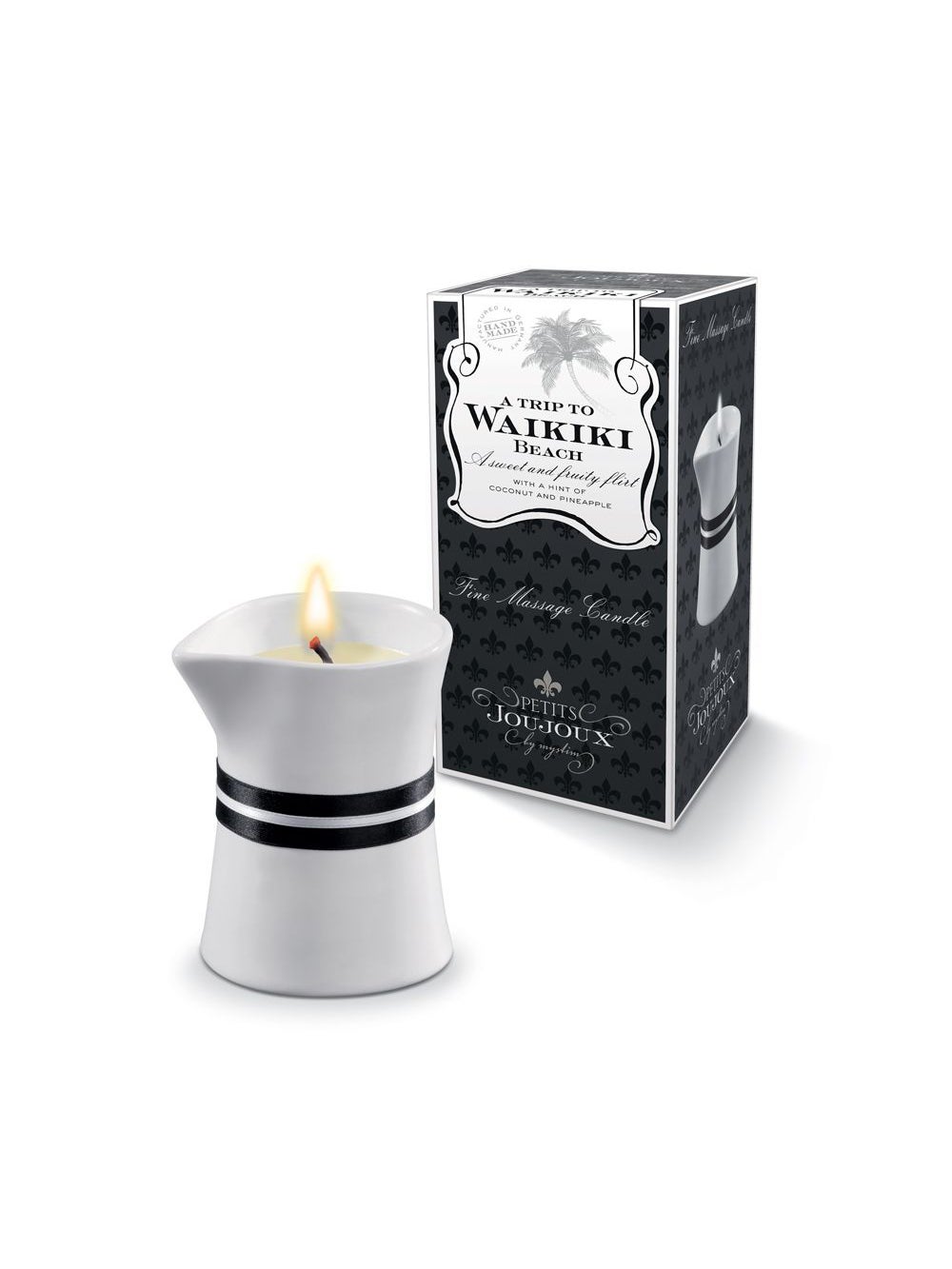 Bougie de Massage A Trip to Waikiki Beach Noix de Coco Ananas