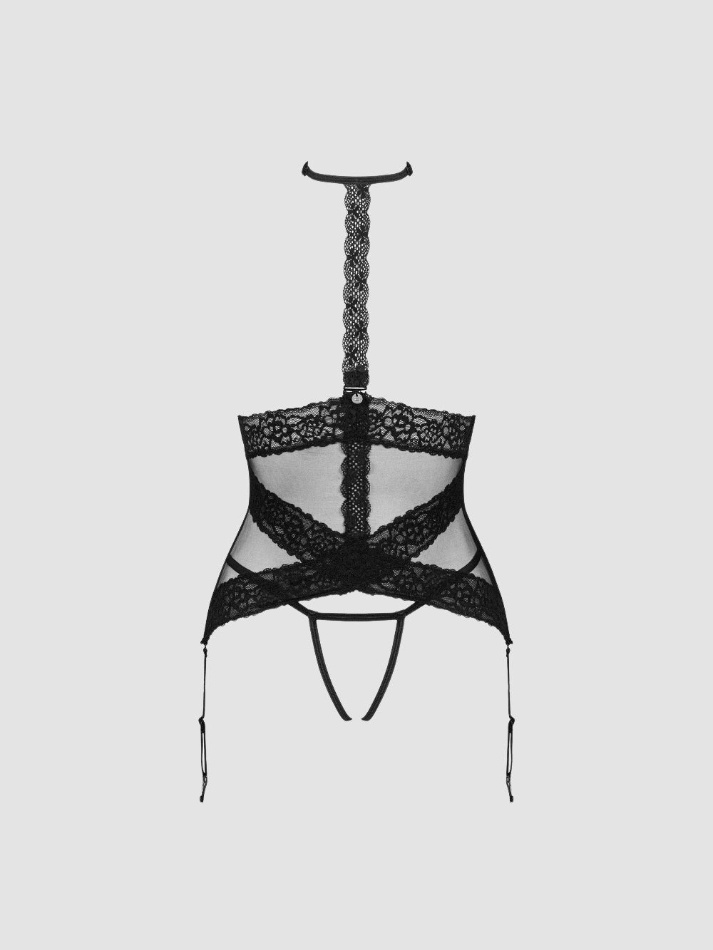 Guêpière Ouverte Lacrisia Noire