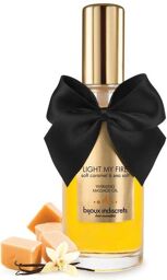 Huile de Massage Chauffante Light My Fire Caramel Or