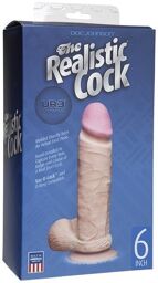 Gode Ultra réaliste en UR3 The Realistic Cock - 18 cm