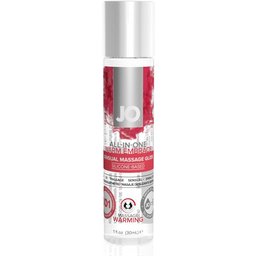JO - Lubrifiant de Massage Tout-en-Un - Chauffant & À Base de Silico