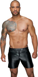 H061 Short Powerwetlook mi court Noir