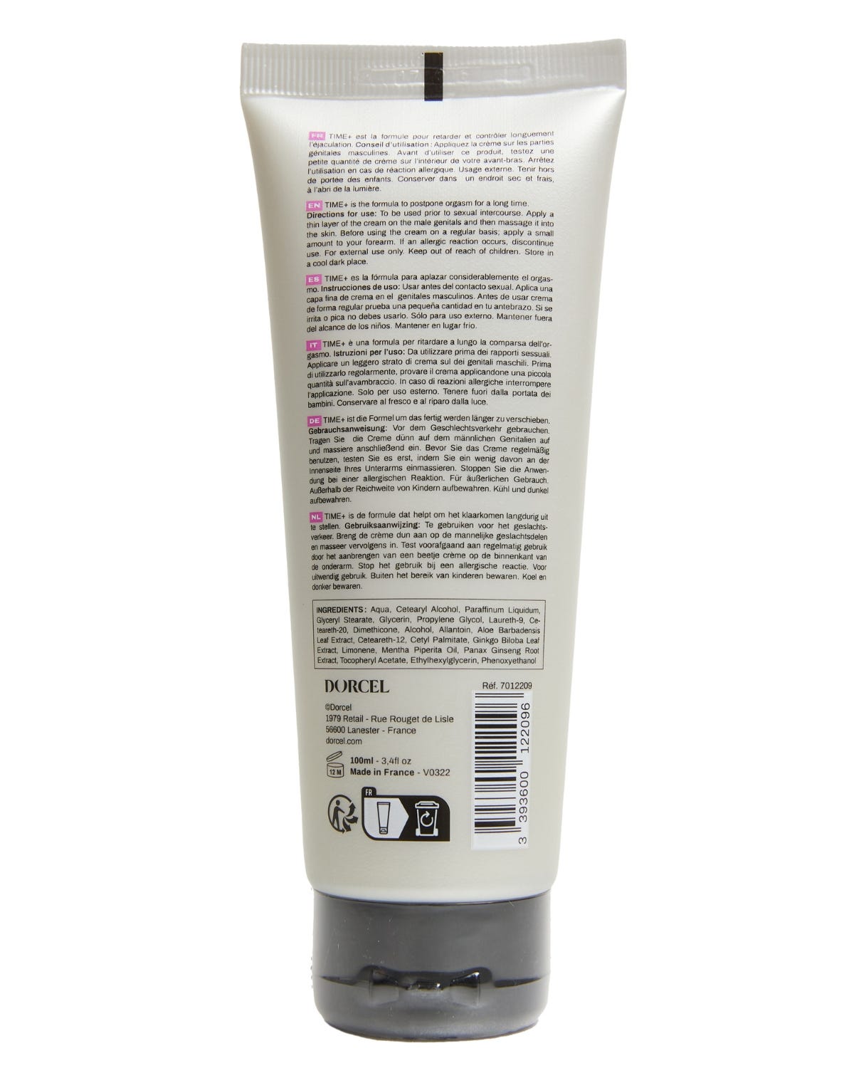Crème Retardante Time +