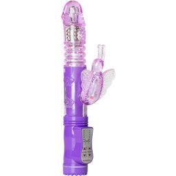 EasyToys - Vibromasseur rabbit papillon - Violet