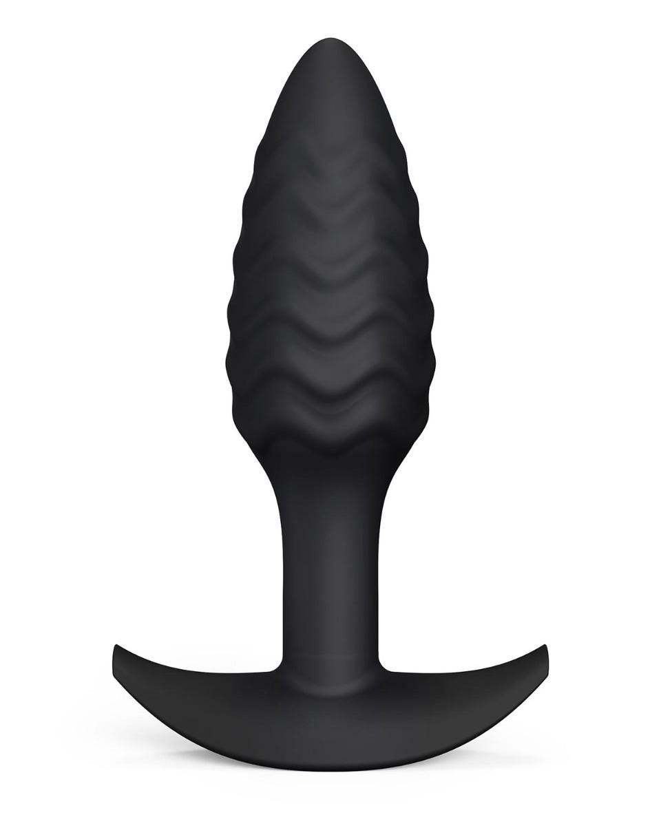 Plug anal texturé Wavy
