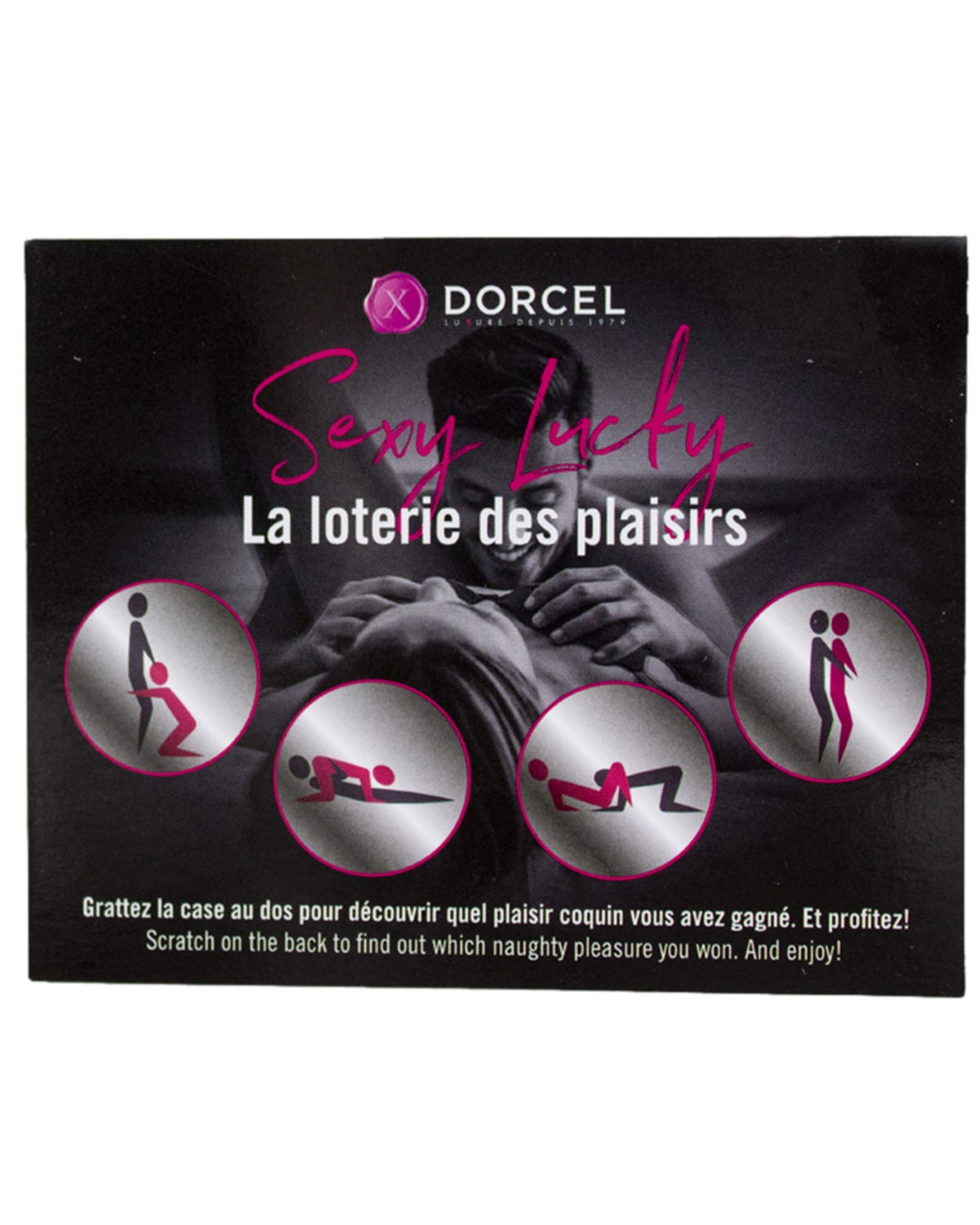 Lot de 10 cartes à gratter La Loterie Des Plaisirs