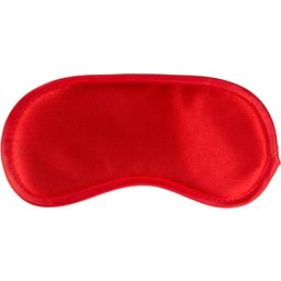 Masque pour les yeux en satin - Rouge