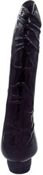 Vibromasseur réalise noir veiné de 25 cm