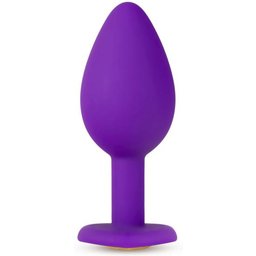 - Plug avec diamant Petit - Violet