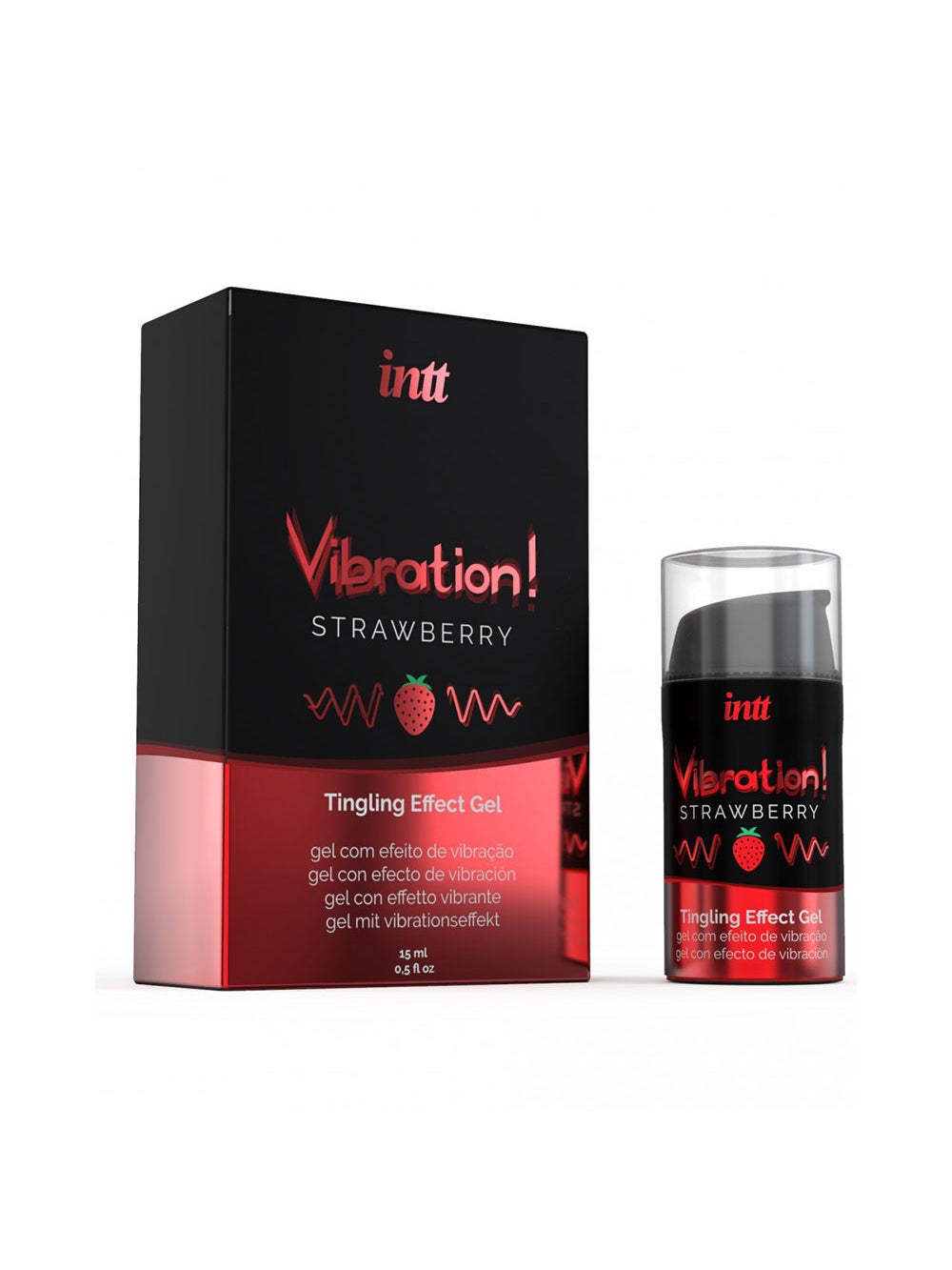 Gel Embrassable Effet Vibrant Strawberry Vibration!