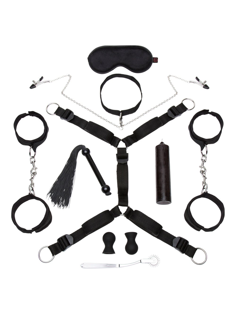 Kit BDSM Kinky Couple 10 pièces