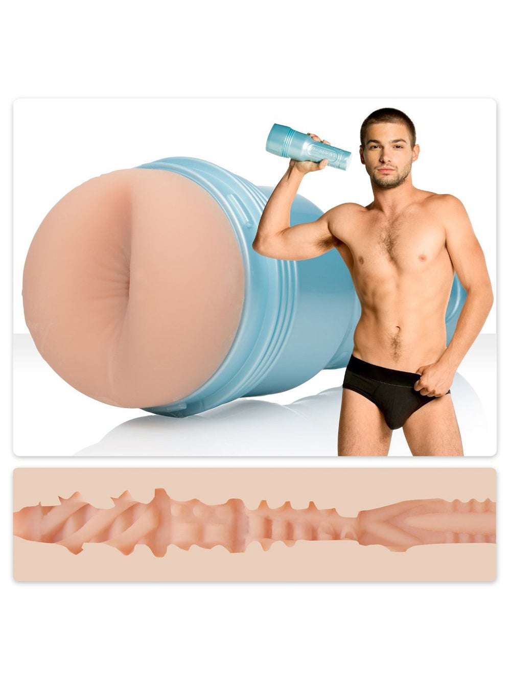 Masturbateur Johnny Rapid Anus Man Cave
