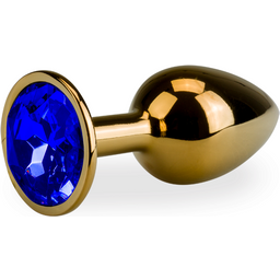 Bijou anal rosebud doré taille S 50g