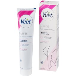 Pure Crème dépilatoire Jambes & Corps Peaux normales 200 ml