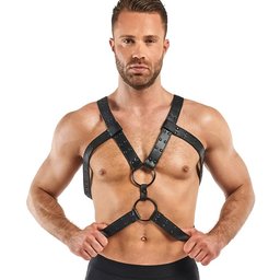 Harnais de bondage Rocco - Noir