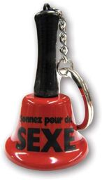 Porte-Clés Sonnez pour du Sexe Rouge
