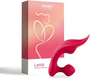 Lamia - Vibromasseur Culotte Double Stimulation Rose
