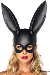 Masque Lapin Façon Bal Masqué Noir