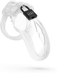 Cage de chasteté transparente - Moyenne