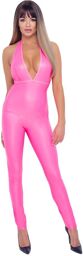 Combinaison Décolletée Rose Fluo Rose fluo