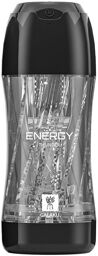 Masturbateur vibrant Energy Transparent