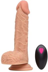 Vibromasseur Ventouse Télécommandé Luxe 15,2 cm Chair rose