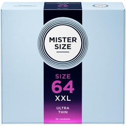 MISTER.SIZE - XXL Préservatifs Ultra Fins - 36 Pièces
