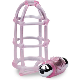 Gaine vibrante cage à pénis