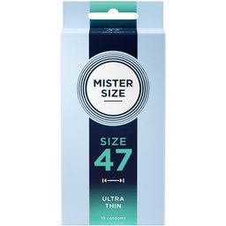 MISTER.SIZE - XS Préservatifs Ultra Fins - 10 Pièces