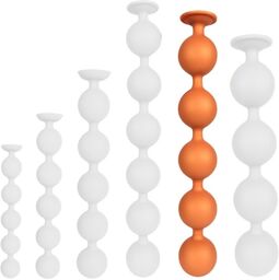 Boules anales Bulby Butt XXL 49 x 7.7 cm Orange