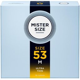 MISTER.SIZE - M Préservatifs Ultra Fins - 36 Pièces