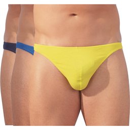 Pack de 3 Strings Homme Colorés