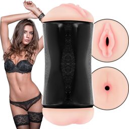 Masturbateur Réaliste Double Vagin/Anus