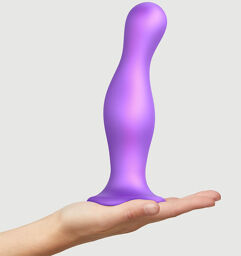 Plug anal Curvy Rose taille XXL