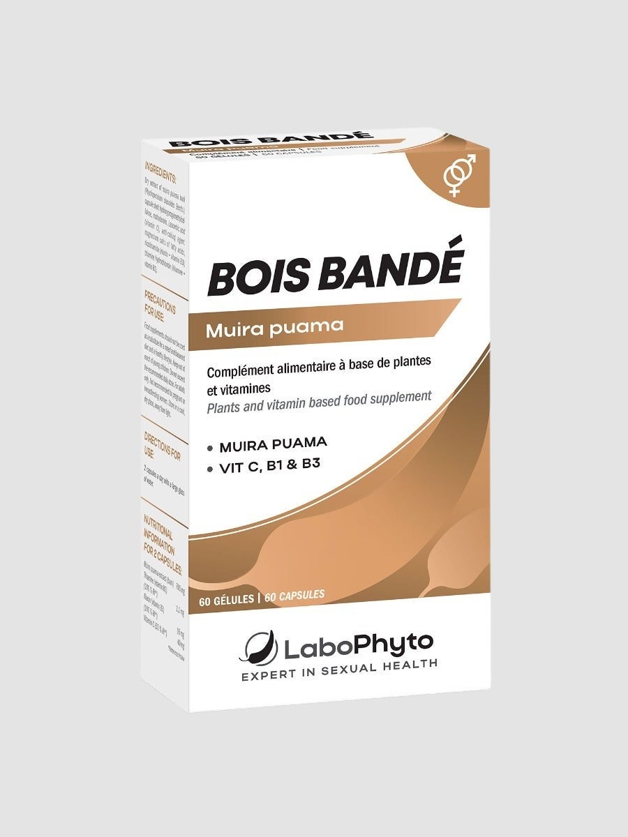 Aphrodisiaque Bois Bandé 60 gélules