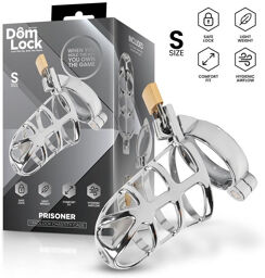 Cage pour pénis avec anneau et cadenas, taille S