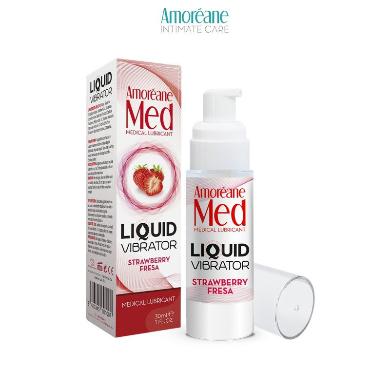 Lubrifiant Liquid Vibrator Fraise 30ml