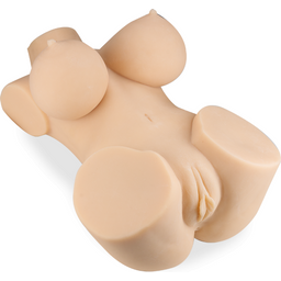 Poupée sexuelle buste masturbateur vibrant et va-et-vient 7,0kg Asma