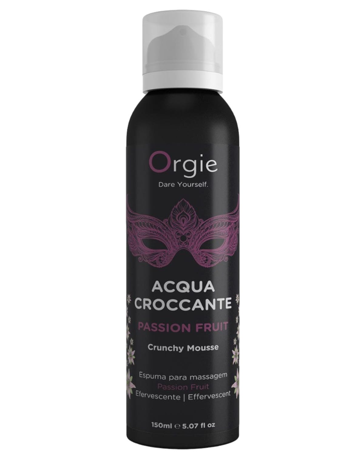 Mousse de massage effervescente Acqua Croccante Fruit de la passion