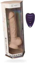 Gode réaliste Model 1 Vibrant télécommande 20cm