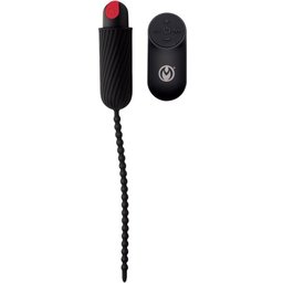 Dilatateur rechargeable avec télécommande Dark Chain - Noir