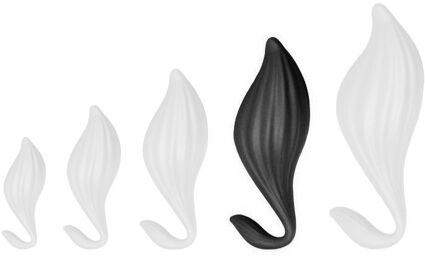 Plug Silicone Bulby XL 20 x 9cm Noir