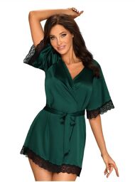 Chemise de Nuit Sensuelia Vert Vert