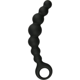 EasyToys - Plug anal à perles - Noir