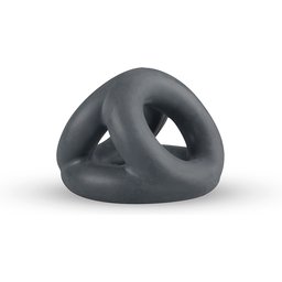 Anneau pénien triple en silicone liquide