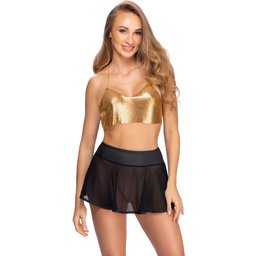 Jupe Transparente Noire