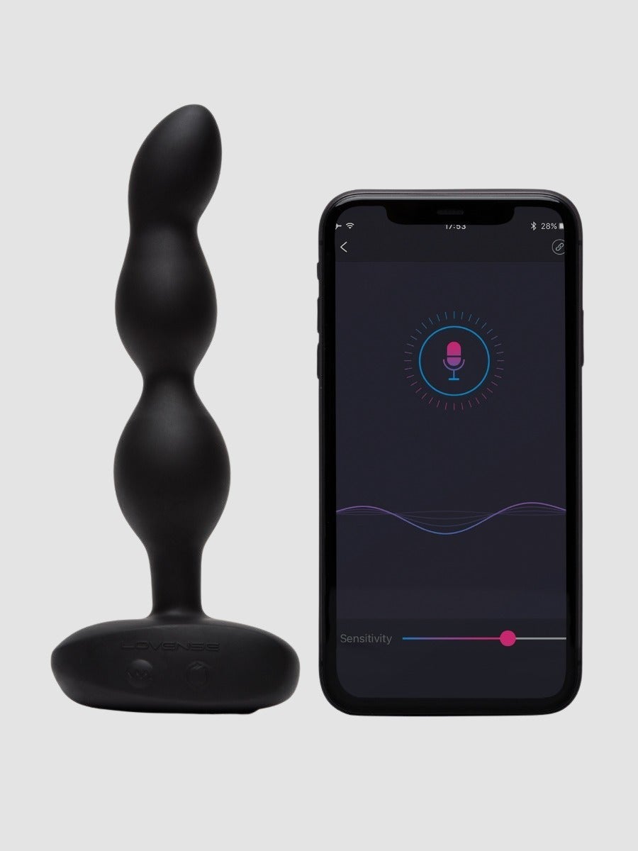 Chapelet anal vibrant connecté Lovense Ridge