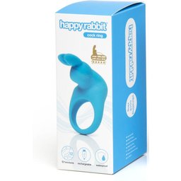 – Anneau Pénien Lapin – Rechargeable Vibrant – Bleu